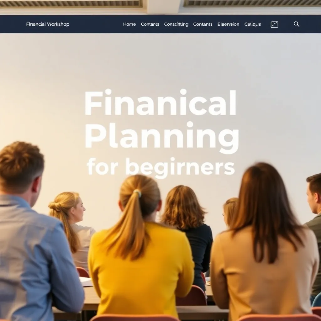 Skupina ľudí na workshope o financiách